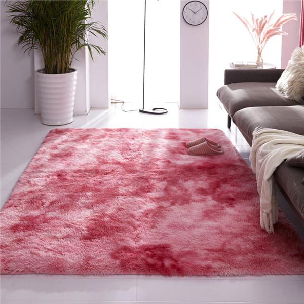 Living Room Carpet Decoration Fluffy Soft Large Size Rugs Bright Color Anti Slip Floor Mat Bedroom Study Washable Rugs Carpets 160x230