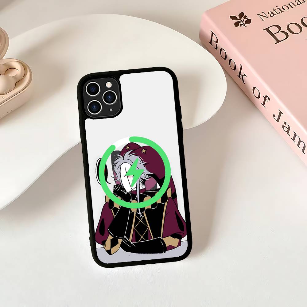 Чехол для телефона Freak Circus Pierrot для Magsafe для iPhone 17 Air 16 15 14 13 12 11 Pro Max Plus Ударопрочный чехол