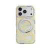 Magnetic Rotating Phone Stand Case IPhone 14 15 16 Pro Max With Heart Design Soft Silicone Cover Anti-Drop