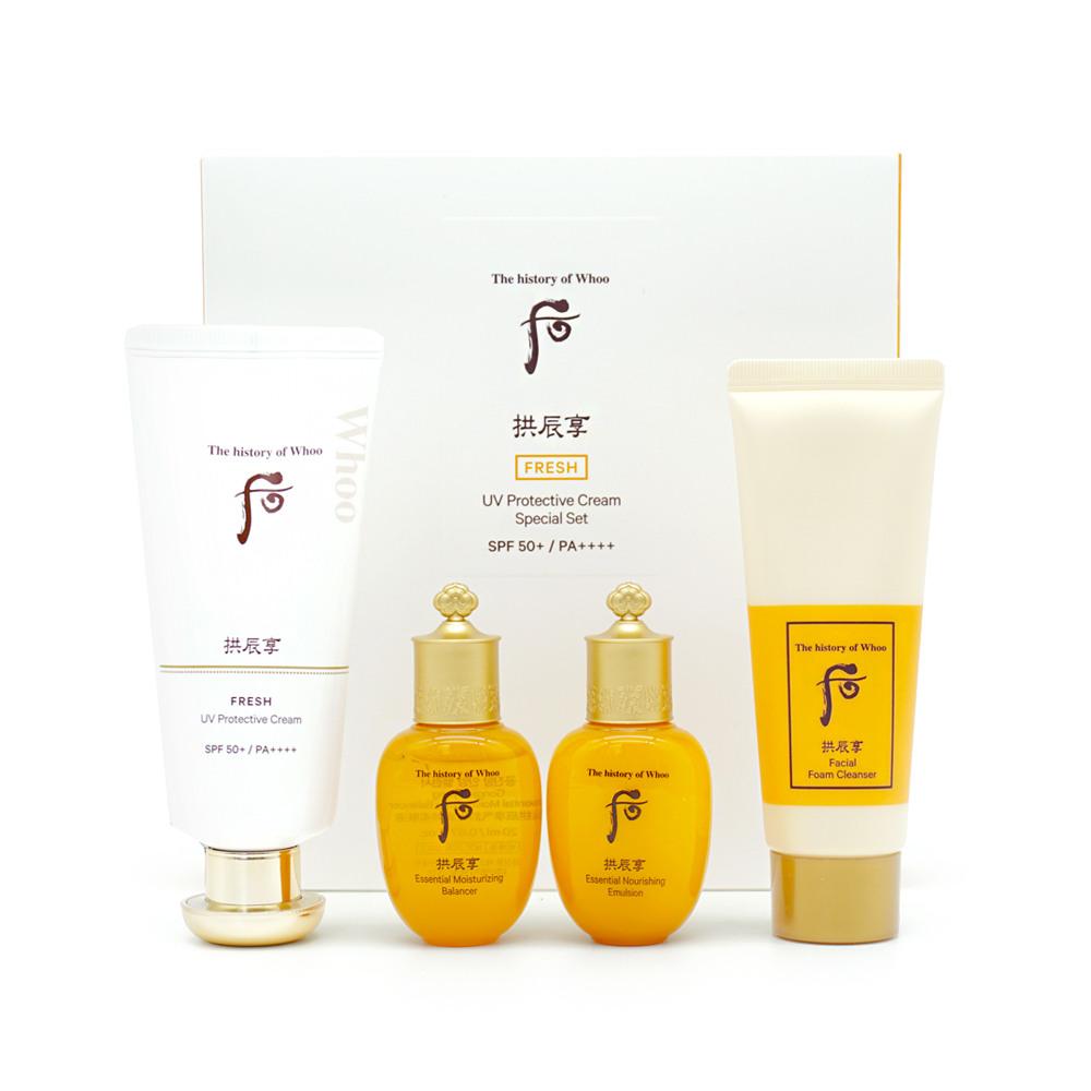 THE WHOO Gong Jin-hyang Jin Hae-yoon Fresh Sunscreen Planning