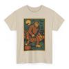 Retro Bigfoot Halloween T-Shirt: Spooky Sasquatch Comic Tee