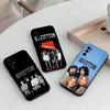 Чехол для телефона L-Led Z-Zeppelin Черный Мягкий Силикон Для Samsung S25,S24,S21,S22,S23,S30,Ultra,S20,Plus,Fe,Lite