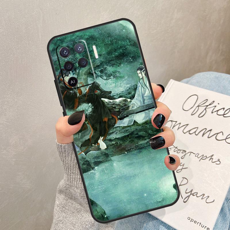 Чехол для телефона Mo Dao Zu Shi Аниме для Oppo A78 A98 A18 A38 A58 A60 A80 A40 A77 A57 A17 A74 A54 A94 A96 A76 A16 A15 A5 Pro