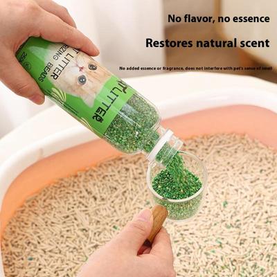 Дезодорирующие бусины для кошачьего туалета Гранулы для туалета Лоток для кошачьего туалета Длительная свежесть Очистка воздуха Дезодоратор Средства для уборки за домашними животными