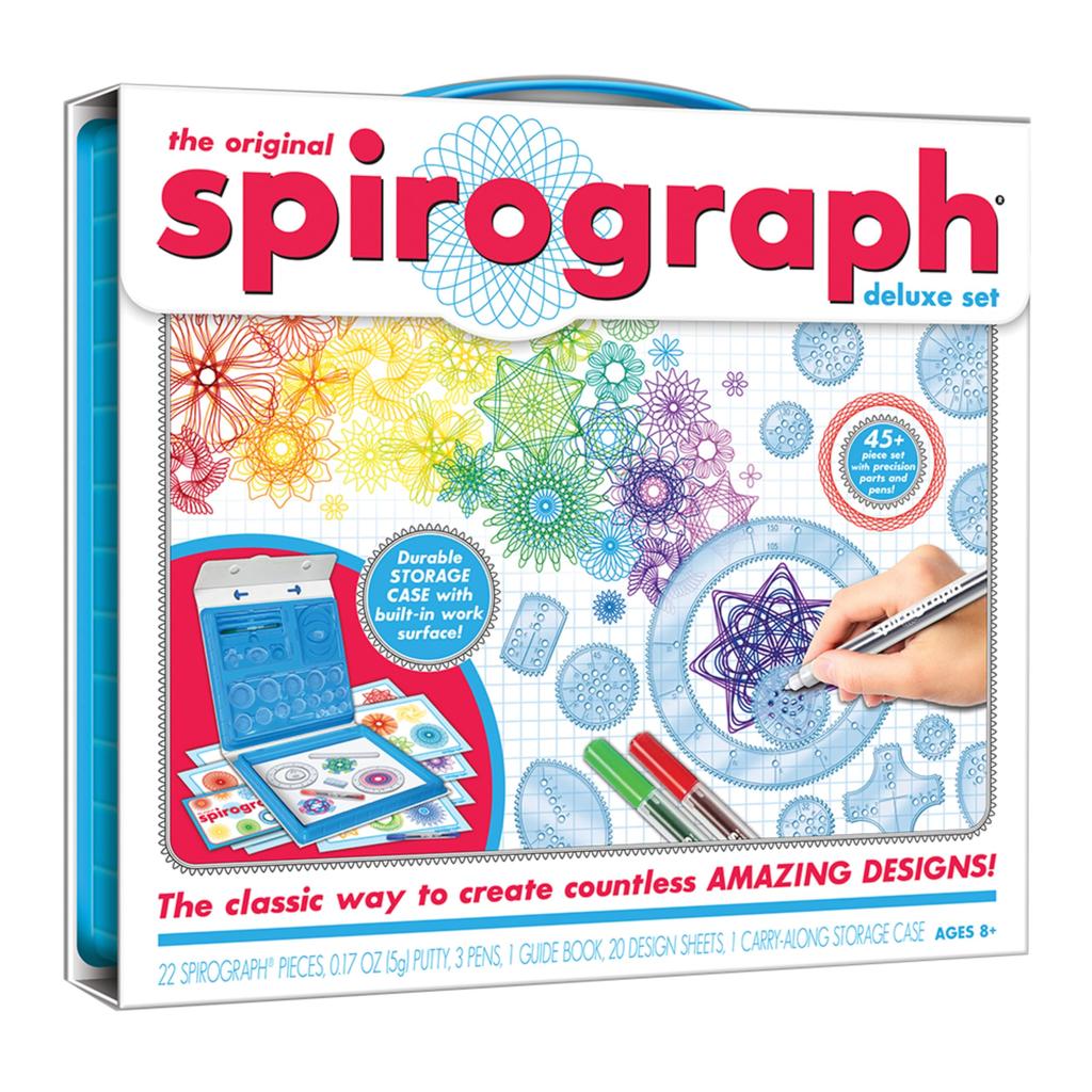Spirograph Design Deluxe Set Educational Toy for Kids (Used) -