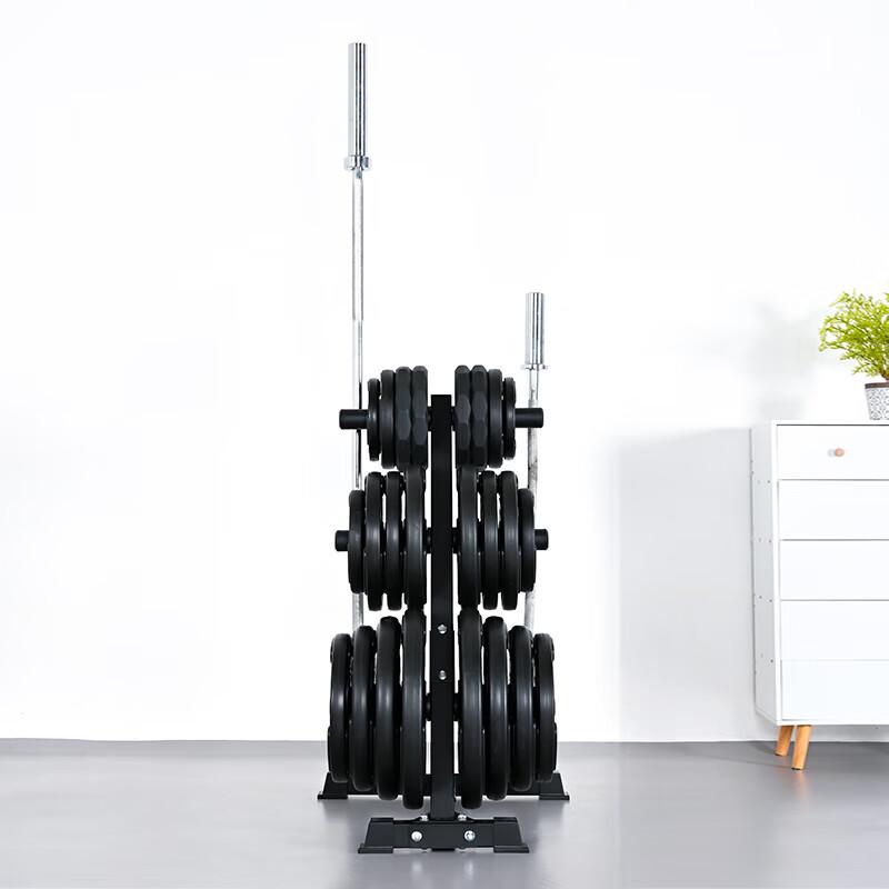 RuiZhi Gym Barbell and Plate Storage Rack