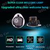 For JEEP CHEROKEE COMPASS Rearview Mirror Welcome Light Projection Lamps Carpet LED Modification Decorative Atmosphere 2 pieces