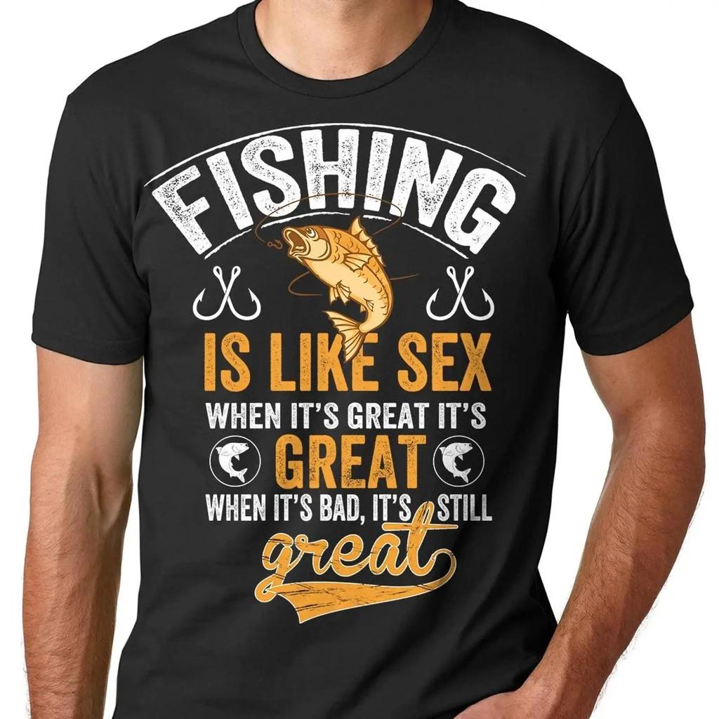 Fishing T Shirt Fisherunisex Funny Apparel Vintage Streetwear Versatile Homme Soft Unisex Top For Everyday Wear Stretched