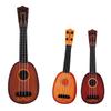 Kids Ukulele Toy 4 Strings Excellent Sound Simulated Guitar Musical Instrument for Beginners Round