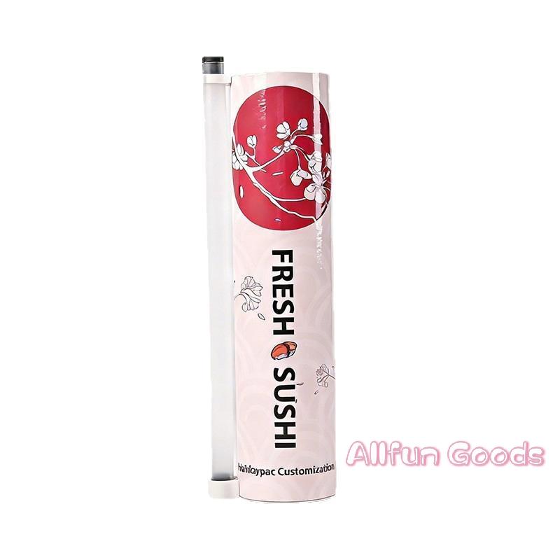 Food Safe Sushi Push Paper Tube With Adorable Japanese Prints And Easy Operation Perfect For Home Kitchen Sushi Making Lovers