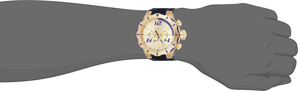 Invicta Invicta 20107 S1 Rally Аналоговый дисплей Японский кварцевый черный часы мужские [предмет]