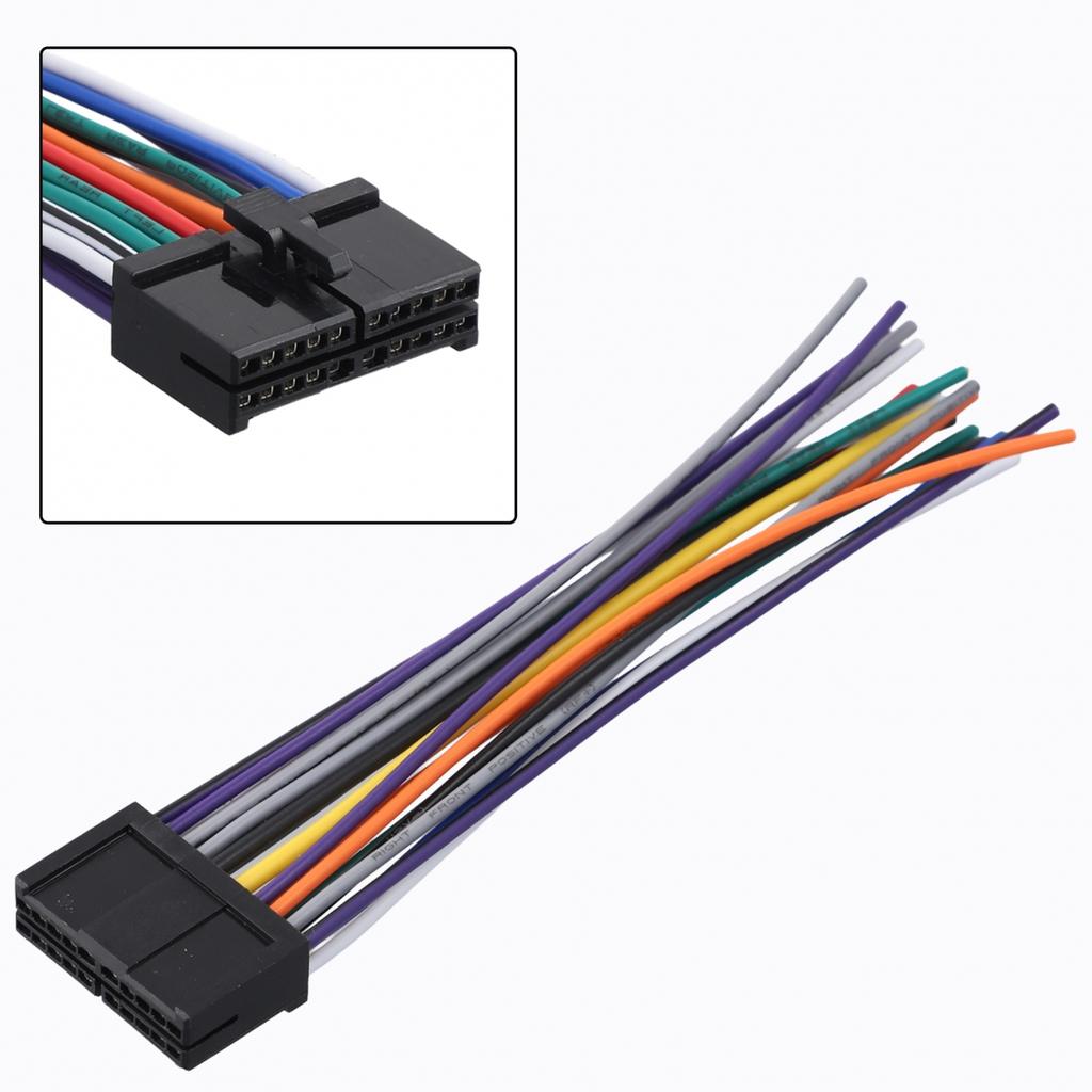Надежный и быстрый монтаж 20-контактный кабель-адаптер для аудиопроводки для автомагнитолы