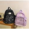 Nylon Transparent Handbags PVC Satchels Bag New Design Shoulder Bag  Teenage Girls