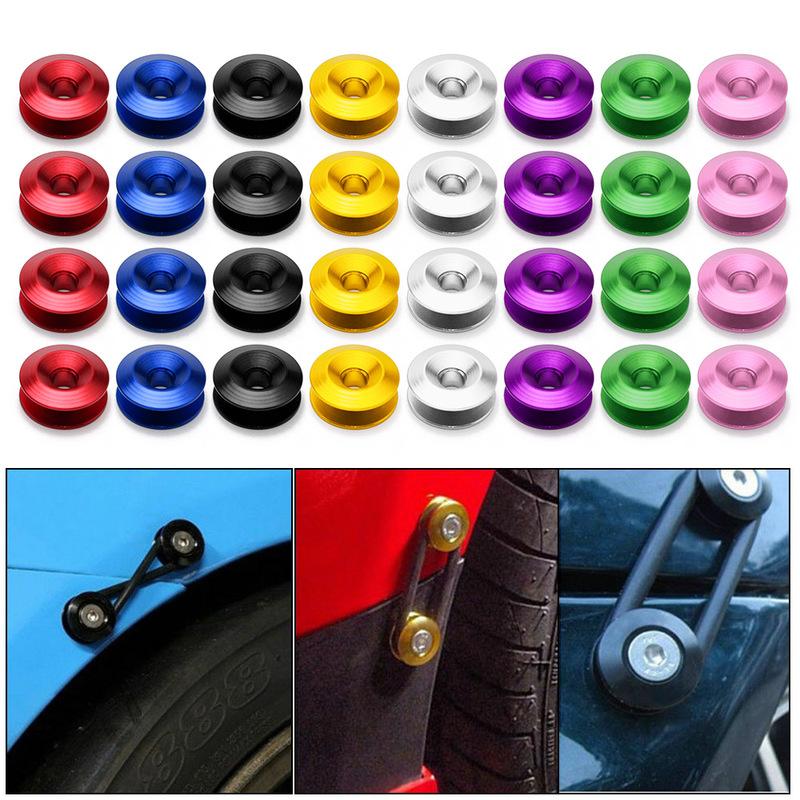 Быстросъемные крепления JDM идеально подходят для передних бамперов, задних бамперов и крышек багажника / пятой двери.