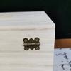 Прямоугольная деревянная коробка для хранения, винтажная деревянная коробка, деревянная подарочная упаковочная коробка, многоцветная коробка для хранения ювелирных изделий, ожерелья и колец