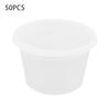 50 упаковок пластиковых контейнеров для гастрономических продуктов с крышками, не содержащих BPA, герметичный контейнер для хранения, герметичные контейнеры для супа, микроволновая печь, морозильник, посудомоечная машина, безопасная еда