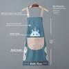 Waterproof & Oil-Proof Kitchen Apron - Trendy Unisex Design for Cooking and Household Tasks
