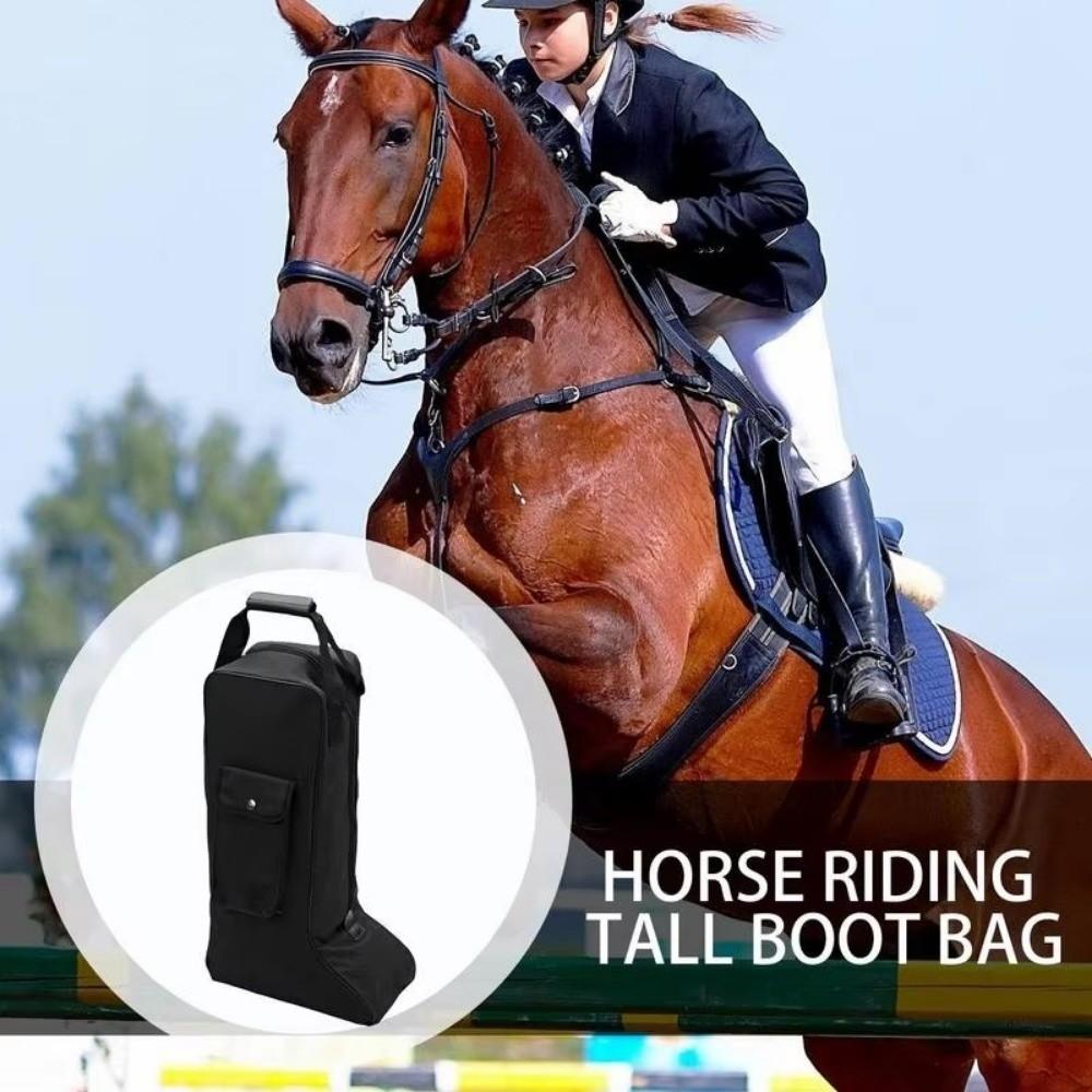 Dust Proof Tall Boot Pouch 600D Long Boots Bag Rider Equipment Riding Boot Bag Outdoor Activities