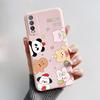 Для Vivo V2027 V2029 Vivo Y20 Y20i Y20s Чехол Милый Медведь Мультяшная Лягушка Задняя Крышка Мягкий Силикон Funda Для Vivo Y11s Y12s Y12a Etui