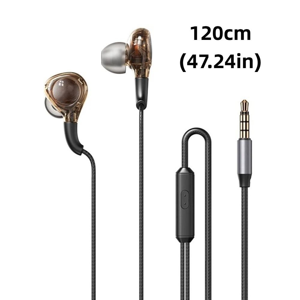 with Mic Type C Earphones 3.5mm Stereo Earphones Sport Earphones Wired Headset Sports