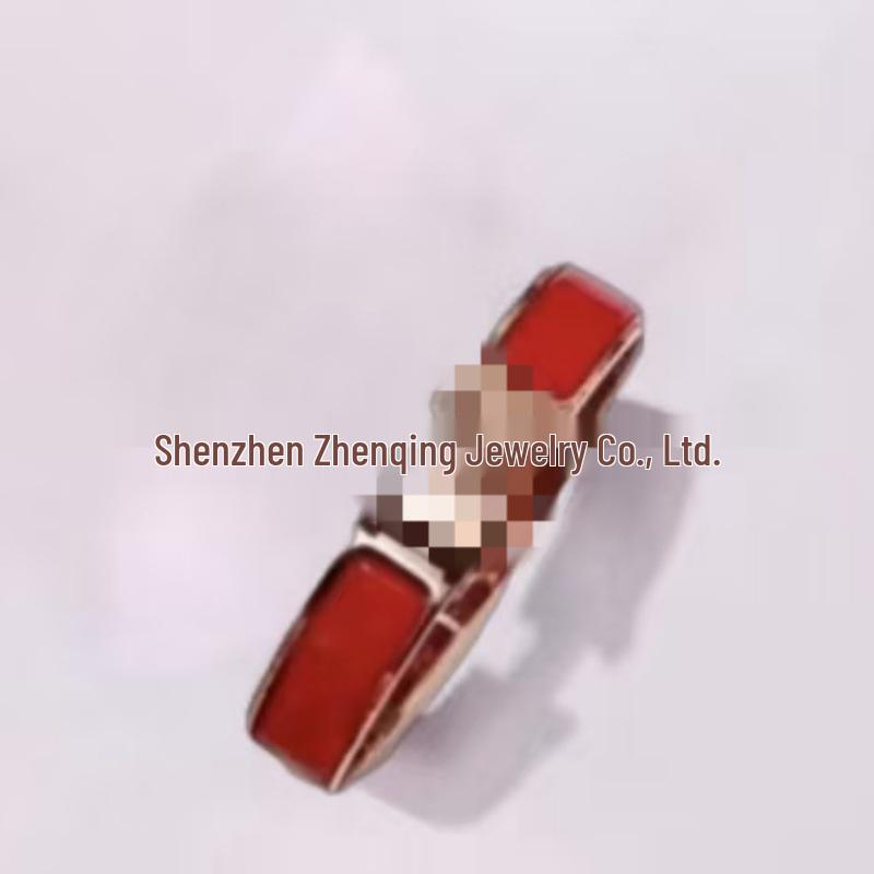 Эмалевый браслет с буквой H, покрытый 18 каратным золотом - Классическая мода, Различные цвета, Идеально для пар