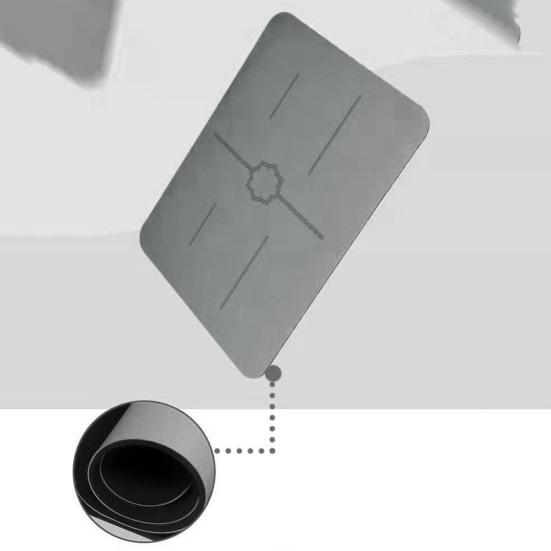 Коврик для фитнеса в тренажерном зале Экологичный Стабильный опорный износоустойчивый Коврик для фитнеса в тренажерном зале Коврик для фитнеса в помещении Спортивный коврик для йоги Наколенник для йоги