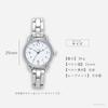 FIELD WORK Women's Analog Watch 5 ATM Water Resistant Metal Band Energy Saving Silver Blue WP Aqua ASS173P-2