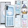 Кавайный чехол для телефона Cinnamoroll для Samsung M30 M31 S Note 10 Lite 20 M04 M13 M32 M14 M23 M33 M34 M42 M52 M53 M54 M11 M12 M21 M22