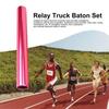 Aluminum Zinc Zinc Alloy Relay Baton Athletics Running Match Baton School Relay Track Baton  Racing Match