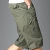 Мужские свободные спортивные шорты с несколькими карманами больших размеров, пляжные брюки, летние дышащие шорты