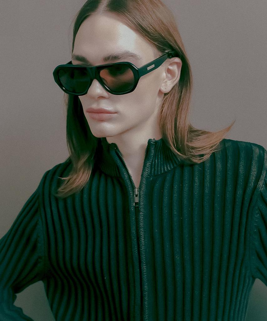 Aleumail Am-026 C02 Black Brown Tint