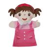 Hand Puppet Family Member Stuffed Toys Soft Hand Dolls Dad Mom Grandparents Finger Glove Parent Child Activities Props Kid Gifts