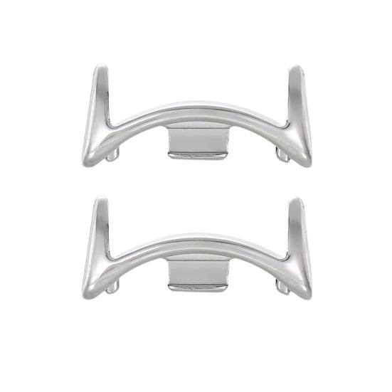 2 шт. Металлический коннектор для ремешка часов Высокая прочность Устойчивость к ржавчине Легкая разборка Коннектор для ремешка браслета для Xiaomi Band 9/8/9 NFC/8 NFC