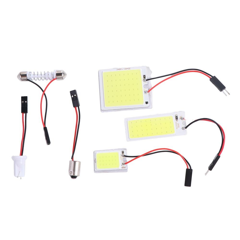 Super Bright Car Interior Dome Reading Lamp License Plate Lamp Reading Lights LED COB Signal Bulbs