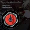 Автомобильный выключатель аккумулятора с черной крышкой, несъемный выключатель аккумулятора постоянного тока 50/100/200/300A, выключатель аккумулятора для автомобиля, автофургона, аксессуары для защиты электропитания