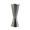 Dual Shot Stainless Steel Measuring Cups 15/30 25/50 20/40ml Polished Cocktail Jigger Surface Smooth Rolled Cup Edge Ounce Cup