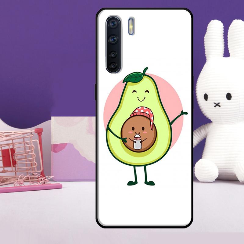 Милый чехол-авокадо для Oppo A5 Pro A15 A17 A57 A77 A18 A38 A58 A78 A98 A94 A74 A54 A40 A60 A80 A16 A76 A96