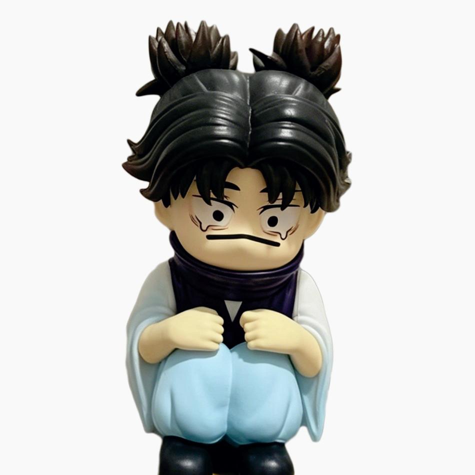 В наличии Jujutsu Kaisen Q-версия Приседающий Плачущий Чосо Аниме Фигурка Настольное Украшение Игрушка Подарок Для Любителя Аниме Модель ПВХ Кукла