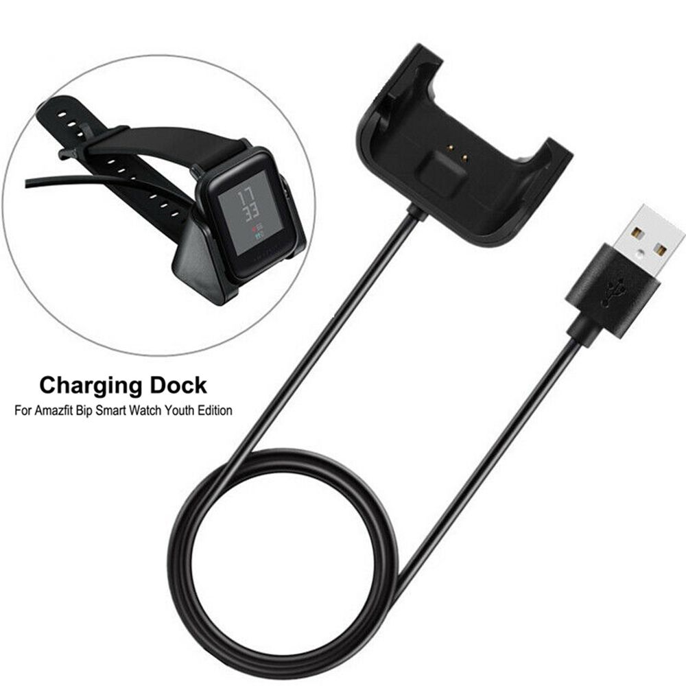 Travel Replacement For Huami Amazfit Bip Fast Charger Smart Watch Charger Cable Charging Dock