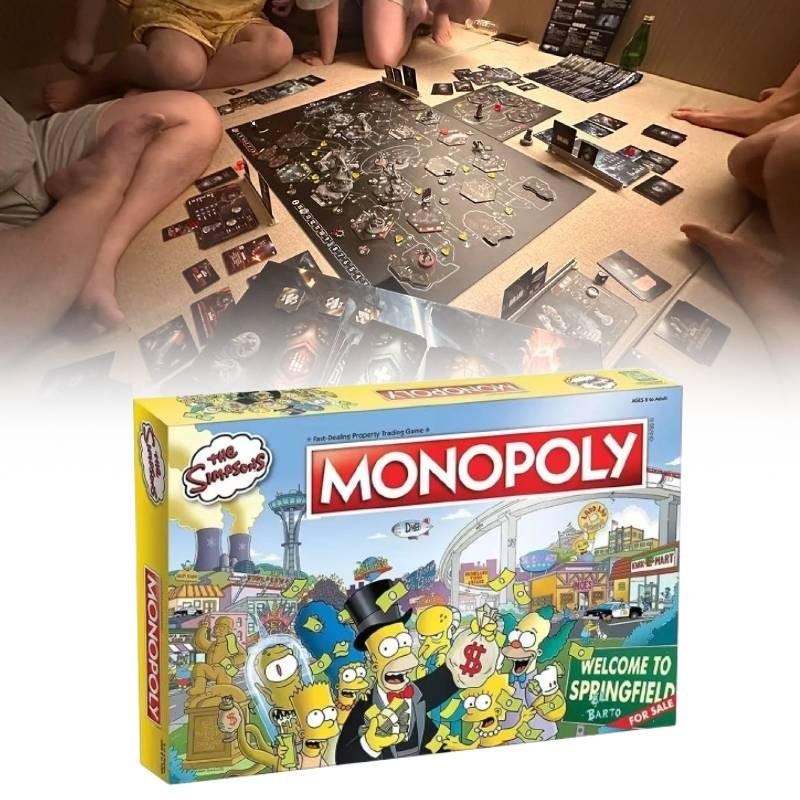 The Simpsons Monopoly Collector's Edition Board Game Fun Family Game Night Experience