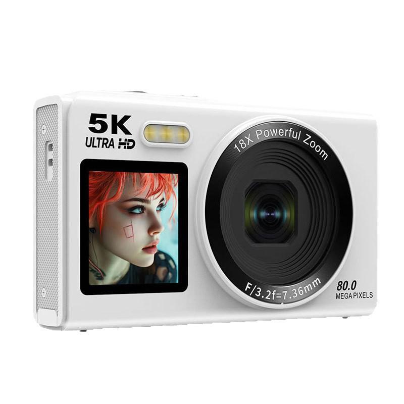 Dual Screen HD Digital Camera for Selfies & Video, Portable with Phone Transfer Capability