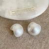Imitation Pearl Temperament Earings Half Circle Bridal Wedding Jewelry  For Women Girls