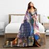 Umamusume Pretty Derby Anime Blankets Velvet All Season   Multifunction Super Soft Throw Blanket for Bed Office Bedspreads