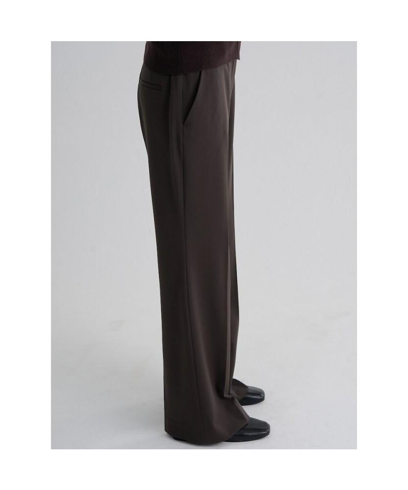 8SECONDS January Daily Bootcut Slacks Brown