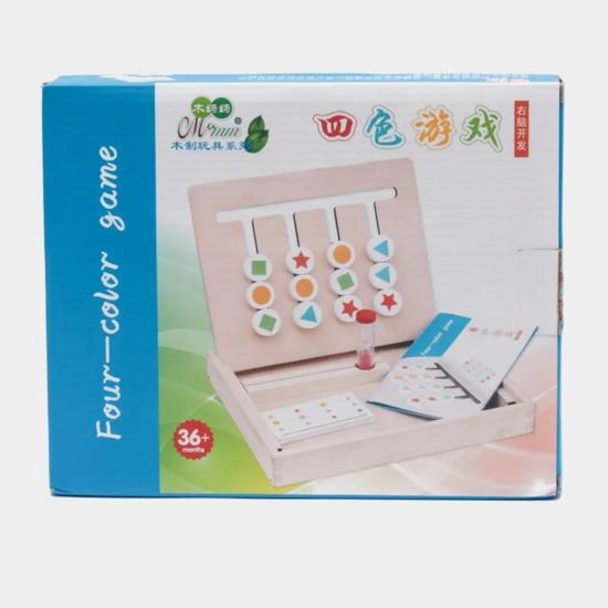 Four Color Game Learning Board Game, Popular Korean Game