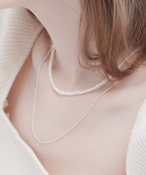 Bonbeau Gemma Twist Серебряная Цепочка Ожерелье Gemma Twist Цепочка Серебро 925 Повседневное Ожерелье