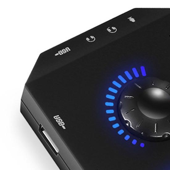 Внешний 7.1-канальный аудиоадаптер с USB 2.0 / 3,5-мм разъемом Plug-and-Play, без драйверов, профессиональная внешняя звуковая карта USB для ПК, компьютера, ноутбука