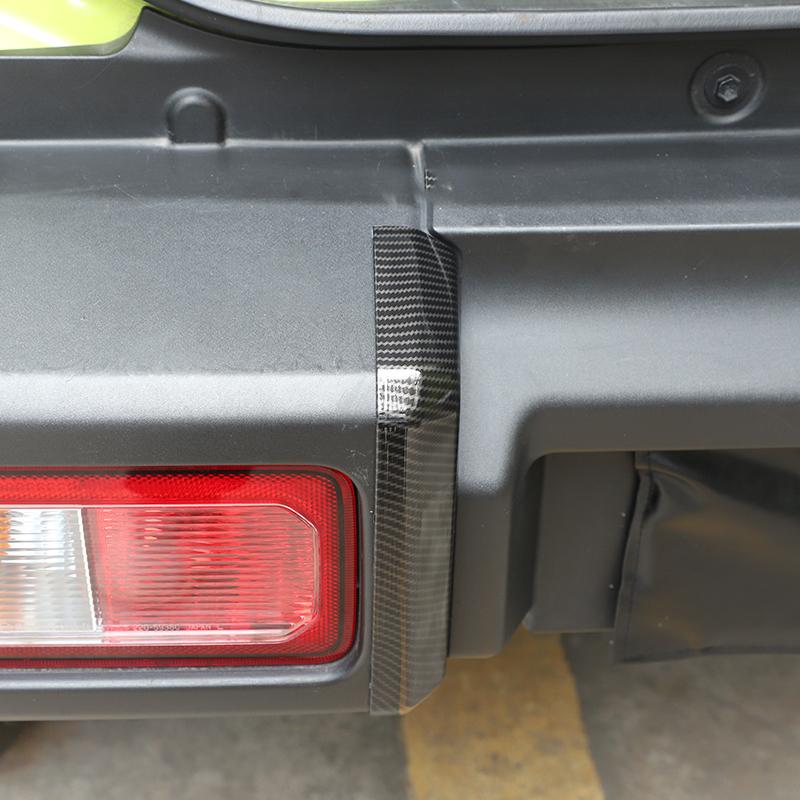 Украшение заднего бампера, наклейка, накладка для Suzuki Jimny 2019, внешние аксессуары для автомобиля