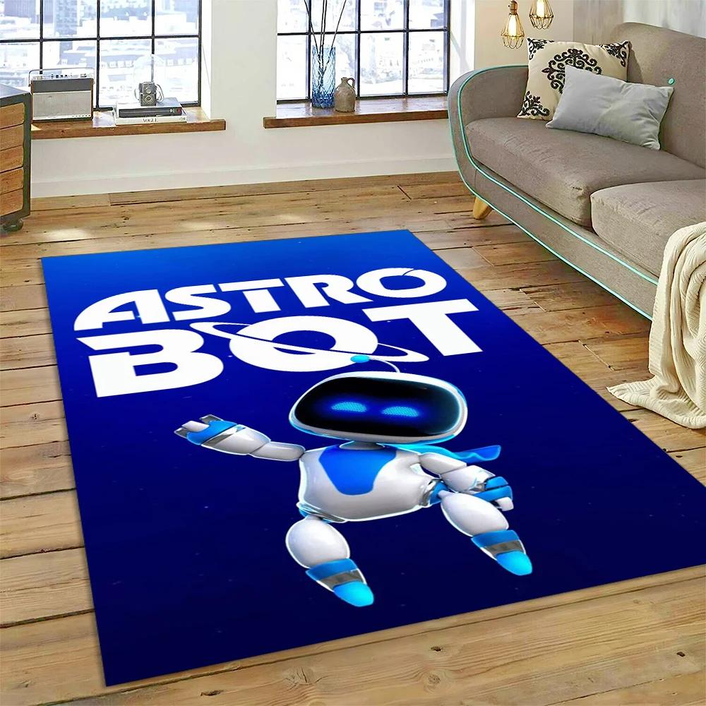 Новый 27 Стилей Astro Bot Игра Мультяшный Робот Подарок Ковер Коврик для Гостиной Спальни Дома Декор Дивана, Детский Нескользящий Напольный Коврик