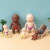 Nashata Black Doll Decompression Toy Stress Relief Desk Toy For Office Workers Anti-Anxiety Funny Prank Gift April Fools'